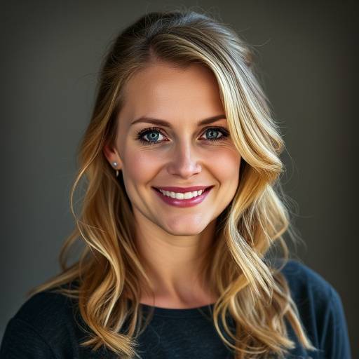 Portrettbilde av Eline Haugen, instruktør i improvisasjon og teatersport.